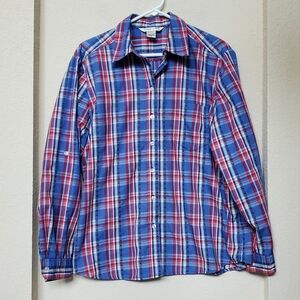 Allison Daley Casual Button Down Shirt.  Size 16